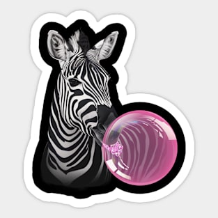 Zebra Conservation Funding Sticker